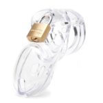 Dispositivo de castidad masculina transparente, modelo CB-3000