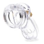 Dispositivo de castidad masculina transparente, modelo CB-3000