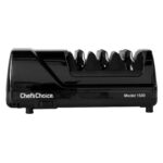 Chef's Choice Afiladores de cuchillos eléctricos profesionales AngleSelect para cuchillos de borde recto y dentado de 15