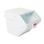 Contenedor de ingredientes ProSave Rubbermaid Commercial Products FG9G5800WHT 200 tazas color blanco con cuchara medidor