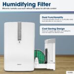 Purificador de Aire con Humidificador SHARP KC850U Plasmacluster filtración y humidificación combinadas