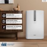 Purificador de Aire con Humidificador SHARP KC850U Plasmacluster filtración y humidificación combinadas