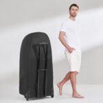 Master Massage Apollo - Silla de masaje portátil de tamaño extragrande, ligera, de aluminio, plegable, postura sentada,