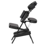 Master Massage Apollo - Silla de masaje portátil de tamaño extragrande, ligera, de aluminio, plegable, postura sentada,
