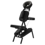 Master Massage Apollo - Silla de masaje portátil de tamaño extragrande, ligera, de aluminio, plegable, postura sentada,