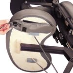 Master Massage Apollo - Silla de masaje portátil de tamaño extragrande, ligera, de aluminio, plegable, postura sentada,