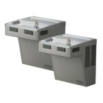 Bebedero de agua para pared Elkay EMABFDS activación mecánica ADA acero inoxidable no refrigerado sin filtro