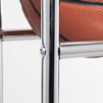 CHAMPRO Estante para 12 pelotas con ruedas para baloncesto, voleibol y más, vertical