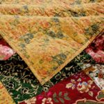 Juego de edredón Greenland Home Fashions GL-0801AK Antique Chic patchwork 100% algodón 5 piezas King Cal King