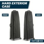 Estuche de viaje Samsonite, con lados rígidos, negro, 54 - pulgadas