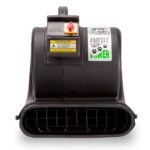 Ventilador de piso Grizzly B-Air BA-GP-1-B 1 HP 3550 CFM restauración agua uso industrial negro