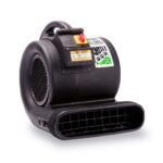 Ventilador de piso Grizzly B-Air BA-GP-1-B 1 HP 3550 CFM restauración agua uso industrial negro