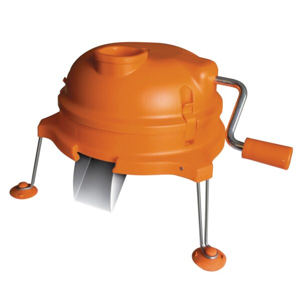Dynamic CL003 Dynacube Commercial Vegetable Dicer, 1/4' x 1/4' Manual Mesa Cuber, Naranja Dynamic International Dynacube