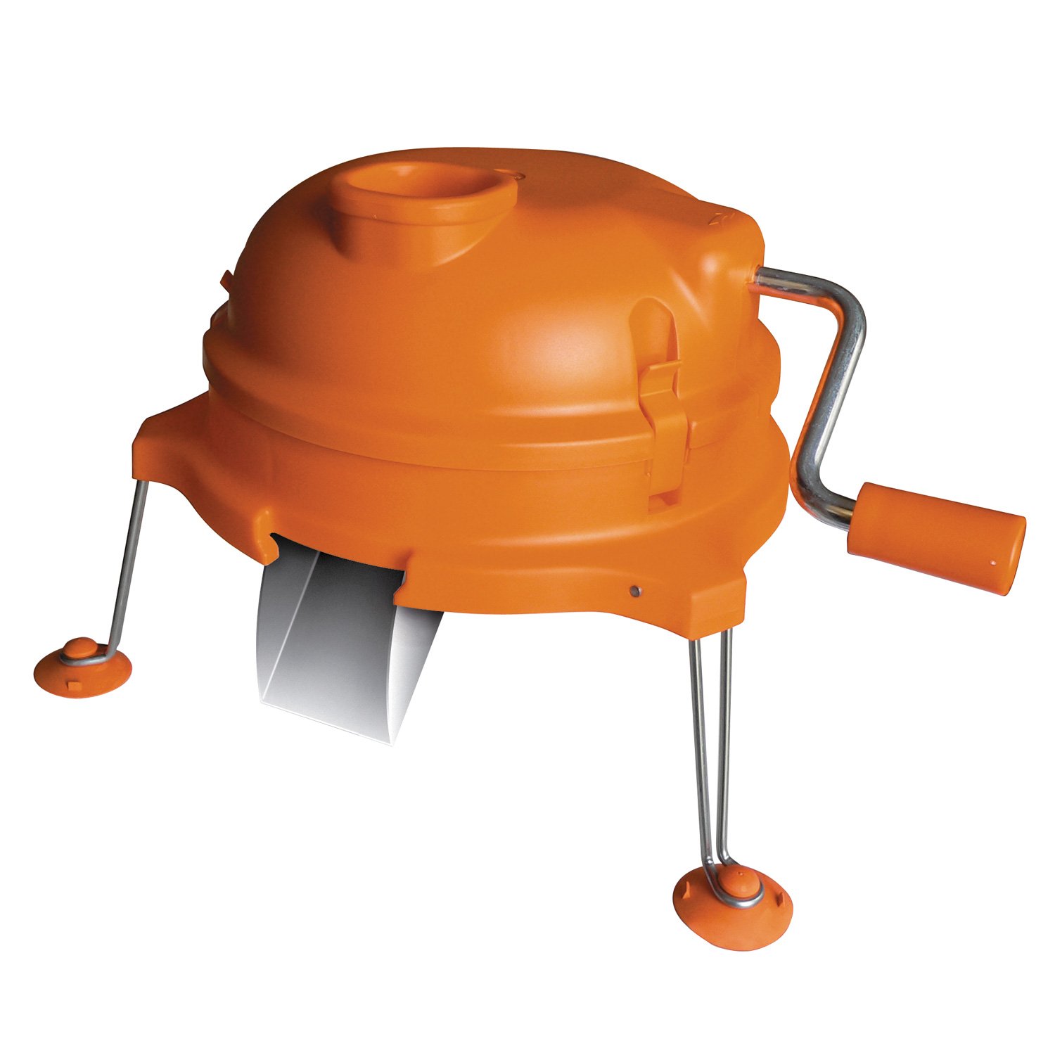 Version 1.0.0 Dynamic CL003 Dynacube Commercial Vegetable Dicer, 1/4' x 1/4' Manual Mesa Cuber, Naranja Dynamic International Dynacube