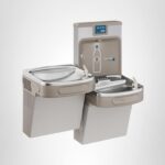 Bebedero con Llenador de Botellas Binivel Filtrado Elkay LZSTL8WSLK EZH2O Gris Claro 120V