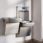 Bebedero con Llenador de Botellas Binivel Filtrado Elkay LZSTL8WSLK EZH2O Gris Claro 120V