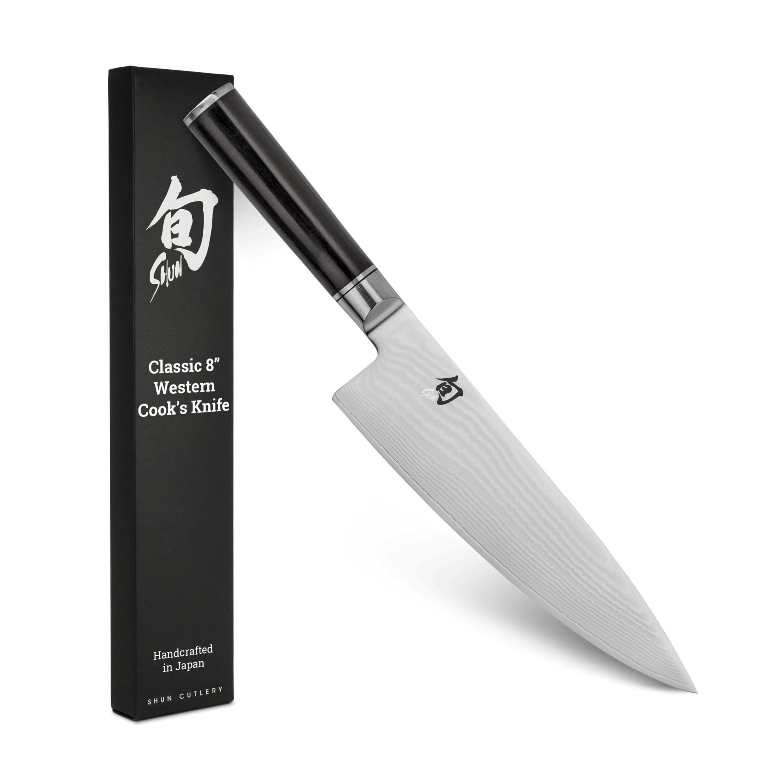 Version 1.0.0 Shun DM0766 - Cuchillo de chef Western clásico de 8 pulgadas Kai DM0766