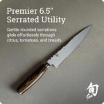 Cuchillo Shun Premier TDM0722 serrado multiusos de 6.5 pulgadas Kai TDM0722