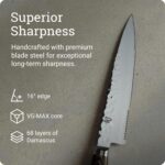 Cuchillo Shun Premier TDM0722 serrado multiusos de 6.5 pulgadas Kai TDM0722