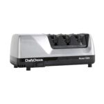 Chef'sChoice - Afilador de cuchillos eléctrico profesional 15XV con carcasa de metal duradera y abrasivos 100% de diaman