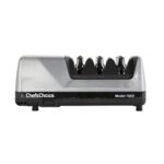Chef'sChoice - Afilador de cuchillos eléctrico profesional 15XV con carcasa de metal duradera y abrasivos 100% de diaman