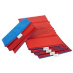Children's Factory Nap Mats, 2 inch Thick Toddler Sleeping Mats for Preschools and Daycares, Comfortable and Soft 4 Sect