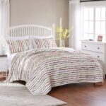Colcha de algodón multicolor Greenland Home Fashions GL-1104YK King set de cama