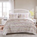 Colcha de algodón multicolor Greenland Home Fashions GL-1104YK King set de cama