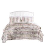 Colcha de algodón multicolor Greenland Home Fashions GL-1104YK King set de cama