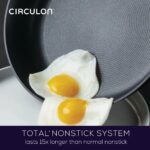Batería de cocina juego de ollas y sartenes Meyer Circulon Symmetry 87376 antiadherente de aluminio anodizado duro 11 pi