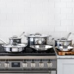 Batería de cocina All-Clad Groupe SEB D3 11644502768 juego de ollas y sartenes de acero inoxidable 10 piezas apto para i