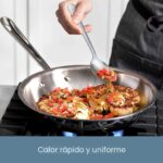 Batería de cocina All-Clad Groupe SEB D3 11644502768 juego de ollas y sartenes de acero inoxidable 10 piezas apto para i