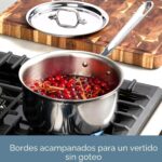 Batería de cocina All-Clad Groupe SEB D3 11644502768 juego de ollas y sartenes de acero inoxidable 10 piezas apto para i