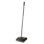 Barredora Comercial Rubbermaid Commercial Products FG421588BLA Serie Ejecutiva Acero Galvanizado y Alfombra Negro