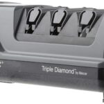Afilador de cuchillos eléctrico Mercer Culinary M10000 triple diamante 3 etapas profesional