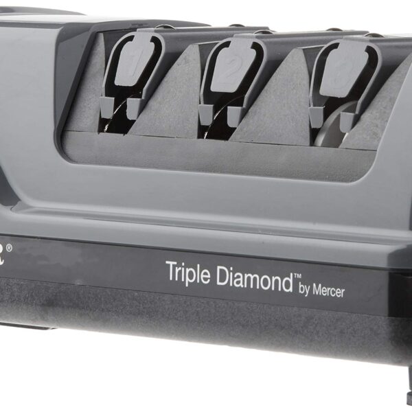 Afilador de cuchillos eléctrico Mercer Culinary M10000 triple diamante 3 etapas profesional
