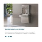 Bebedero con Estación de Llenado de Botellas Elkay EZS8WSLK ezH2O Enfriador de Agua ADA Refrigerado Sin Filtro Gris Clar