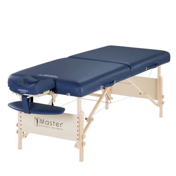 Master Massage Coronado - Mesa de masaje portátil Pro Pack: altura ajustable, capacidad de trabajo de 750 libras y amort