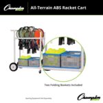 Champion Sports ATRCT - Raqueta/bola de ABS resistente, 32.5 x 19 x 35 pulgadas, color blanco