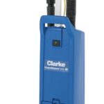 Aspiradora vertical doble motor Clarke CarpetMaster 212 Nilfisk 9060208020 12 pulgadas uso comercial