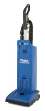Aspiradora vertical doble motor Clarke CarpetMaster 212 Nilfisk 9060208020 12 pulgadas uso comercial