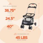 Base para carriola universal Baby Trend Snap n Go SG13105 compatible con portabebé para auto