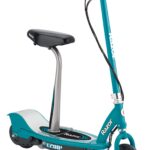 Razor Patinete eléctrico E200S sentado – Rápido 12 mph (19 kmh), fácil cambio de conducción, hasta 40 minutos de tiempo