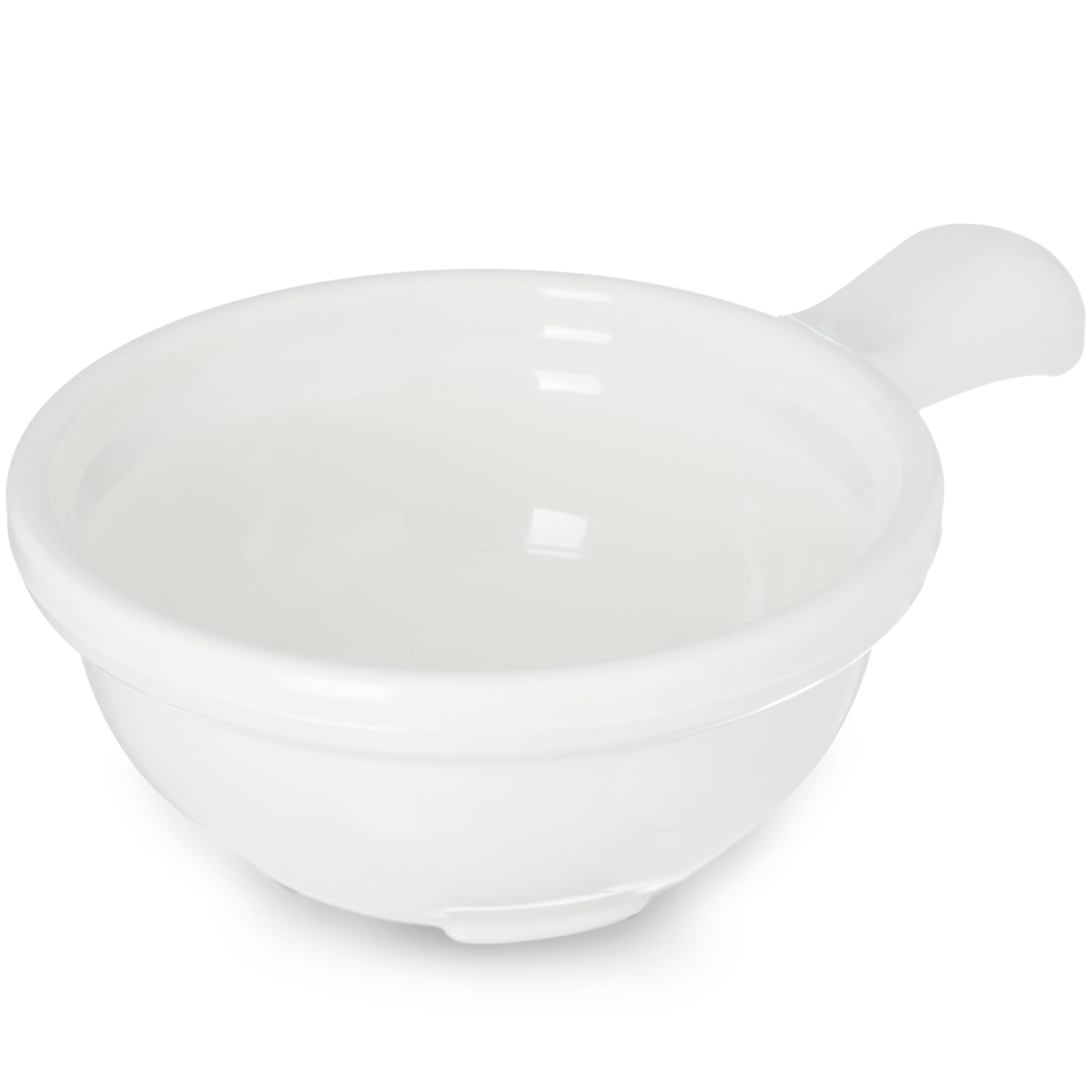 Version 1.0.0 Tazón de sopa con asa de policarbonato Carlisle FoodService 742002 12 onzas blanco paquete 24 piezas