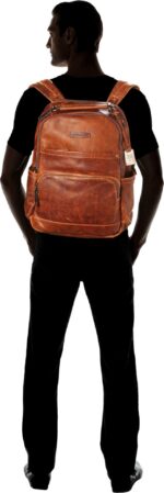 FRYE Logan mochila para hombre, talla única , Coñac