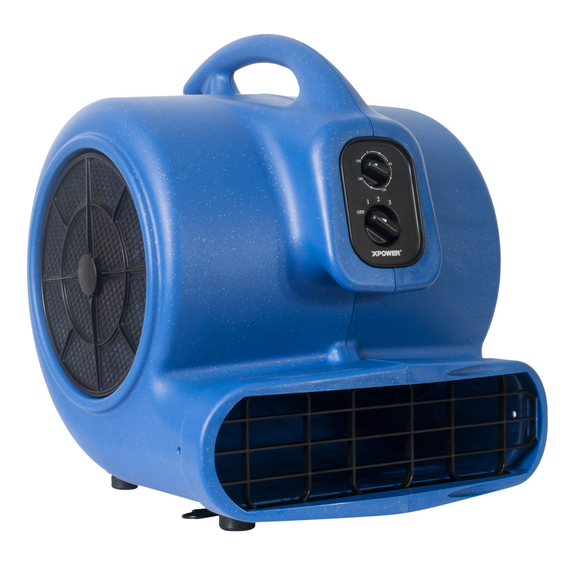 Version 1.0.0 Soplador Centrifugo XPOWER X-800TF 3200 CFM 3/4 HP con Temporizador y Filtro para Restauracion Secado de Alfombras y Pis