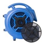 Soplador Centrifugo XPOWER X-800TF 3200 CFM 3/4 HP con Temporizador y Filtro para Restauracion Secado de Alfombras y Pis