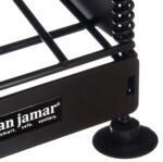 Dispensador de Tazas y Tapas San Jamar Wireworks C8504WFD 3 ranuras taza 1 organizador tapa plastico negro 8.25x20.5x27.