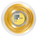 Luxilon Cuerda de tenis 4G 130 - Carrete de 656.2 ft, color dorado