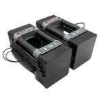 PowerBlock Elite EXP - Mancuernas ajustables, se venden en pares, etapa 1, mancuernas de 5 a 50 libras, construcción de